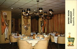 Holiday Inn Russellville - Empire Room Restaurant Arkansas Postcard Postcard