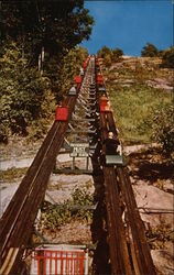 Skimobile Tramway, Mt. Cranmore Postcard