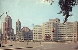 State Tower Building, City Hall and State Office Building Syracuse, NY Postcard Postcard