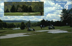 The Shawnee Golf Course Pennsylvania Postcard Postcard