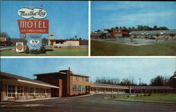 Three Views Of The Martha Kay Motel Richmond, VA Postcard Postcard