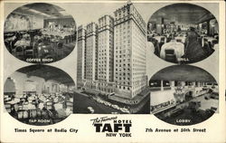 The Famous Hotel Taft Postcard