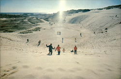 View from Top of the Sandpit Postcard