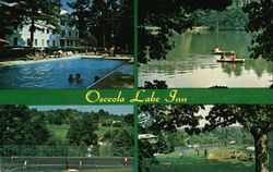 Osceola Lake Inn Hendersonville, NC Postcard Postcard