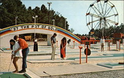 South of the Border, Amigoland Fun Park Postcard