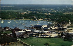 Air View, Wychmere Harbor Harwich Port, MA Postcard Postcard