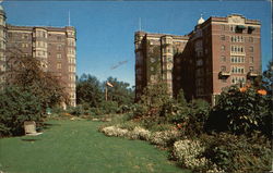 Longwood Towers Brookline, MA Postcard Postcard