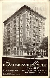 The Lafayette Hotel Postcard