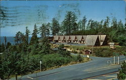 Alpine Chalets At Otter Rock Junction Postcard