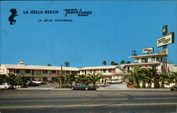 TraveLodge La Jolla Beach Postcard