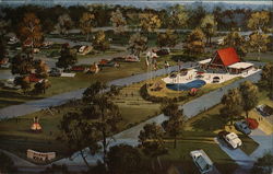 Alamo KOA Kampgrounds Postcard