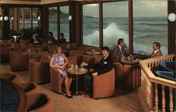 Spindrift Cocktail Lounge - Marine Room La Jolla, CA Postcard Postcard