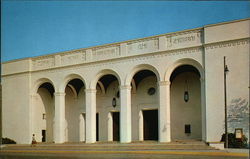 Bridges Auditorium of the Claremont Colleges California Postcard Postcard