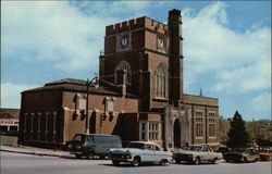 Street View of Nashua Public Library Postcard