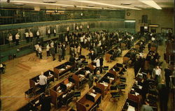 Chicago Mercantile Exchange Trading Floor Illinois Postcard Postcard