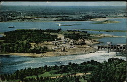 View of Dam Postcard