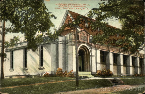 Higgins Memorial Hall, Assembly Grounds Chautauqua Lake, NY