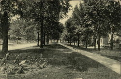 Roberts Boulevard Looming North Dayton, OH Postcard Postcard