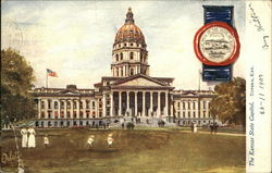 Kansas State Capitol Topeka, KS Postcard Postcard