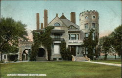 Campbell Residence Postcard