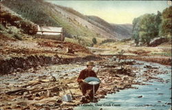 Where gold was first discovered in Colorado Clear Creek, CO Postcard Postcard