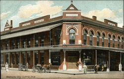 Oklahoma Bldg Guthrie, OK Postcard Postcard