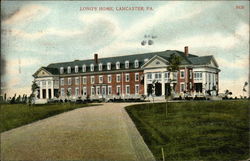 Long's Home Lancaster, PA Postcard Postcard