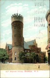 23rd Regiment Armory Postcard