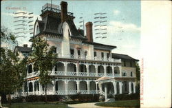 J .D. Rockefeller's Residence Postcard