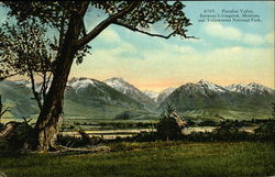 Paradise Valley Livingston, MT Postcard Postcard