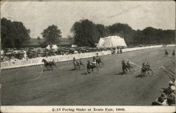 2:15 Pacing Stake at Xenia Fair, 1909 Ohio Postcard Postcard