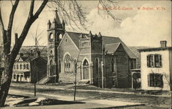 St. Paul's M.E.Church West Grafton, WV Postcard Postcard