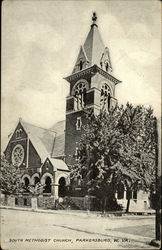 South Methodist Church Parkersburg, WV Postcard Postcard