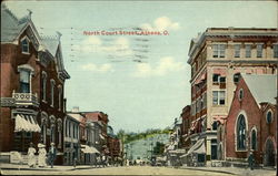 North Court Street Athens, OH Postcard Postcard