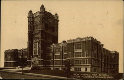 New Hughes High School, Clifton Heights Cincinnati, OH Postcard Postcard