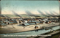 Bird's-Eye View of the Youngstown Sheet & Tube Co Ohio Postcard Postcard