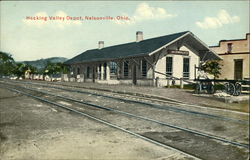 Hocking Valley Depot Postcard