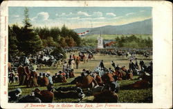 Golden Gate Park Postcard