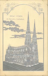 St. Patrick's Cathedral Postcard