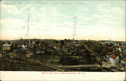 Bird's Eye View of Town Shepherdstown, WV Postcard Postcard