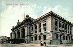 Railroad Station Postcard