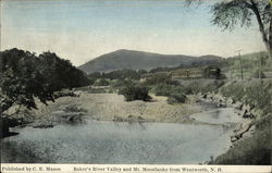 Baker's River Valley and Mt. Moosilauke from Wentworth, N.H Postcard