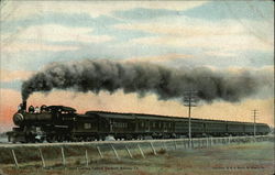 Central Vermont Railway Co Postcard