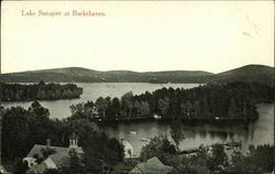 Lake Sunapee at Burkehaven Postcard