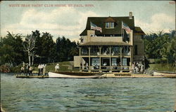 White Bear Yacht Club House St. Paul, MN Postcard Postcard