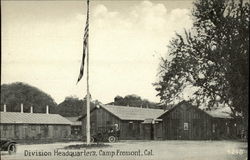 Division Headquarters, Camp Fremont Palo Alto, CA Postcard Postcard