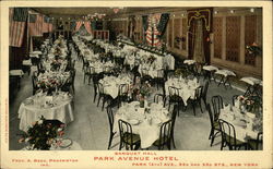 Park Avenue Hotel - Banquet Hall New York, NY Postcard Postcard