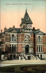 Soldier's Memorial Hall Postcard