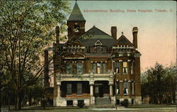 State Hospital - Administration Building Toledo, OH Postcard Postcard