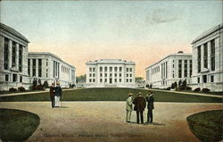 Harvard Medical School - Courtyard Boston, MA Postcard Postcard